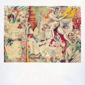 Honeybee Table at the Butterfly Feast (Citrus Vinyl)